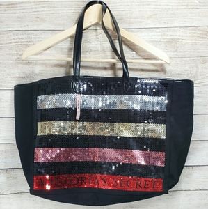 New W/ Tags! Victoria's Secret Sequined Tote